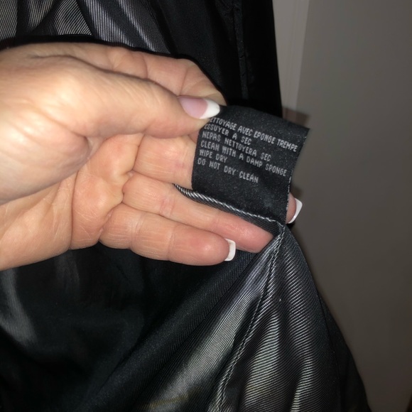 Andrew Marc AM Studio black overcoat M - Picture 7 of 8